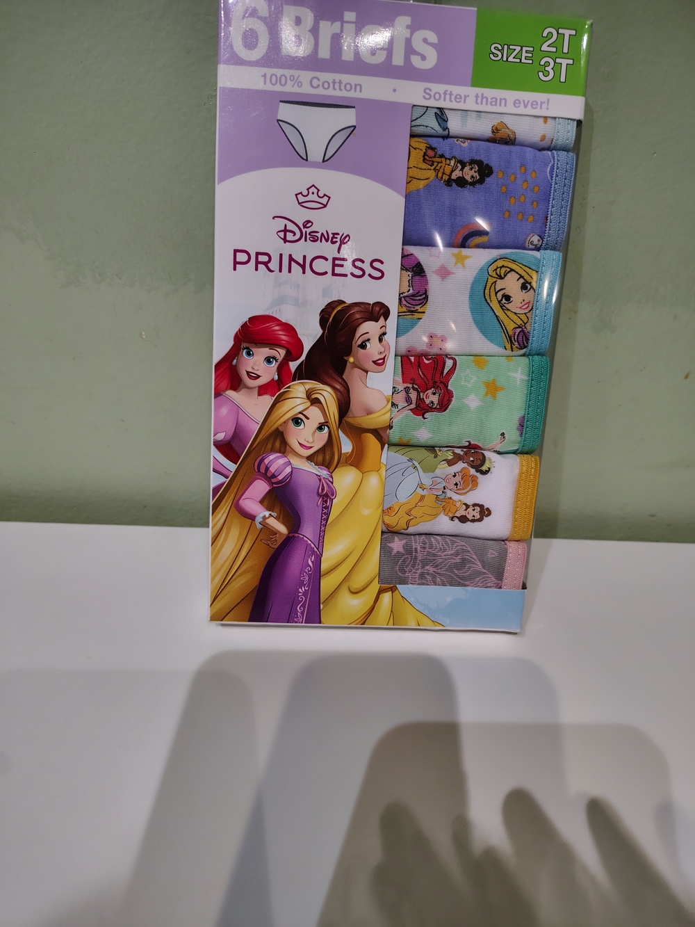 NWT Handcraft Toddler Girl Disney Bluey Underwear Briefs Size 2T/3T 6 Ct